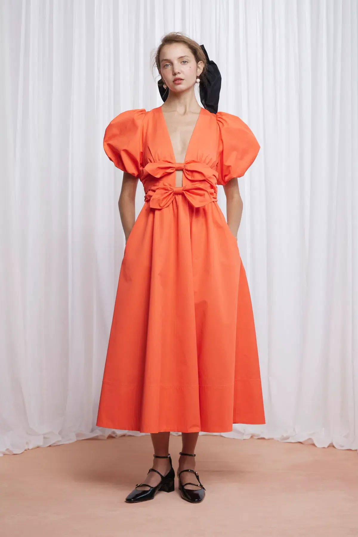 Lovaan Devon Dress Coral Size 10 - Image 1