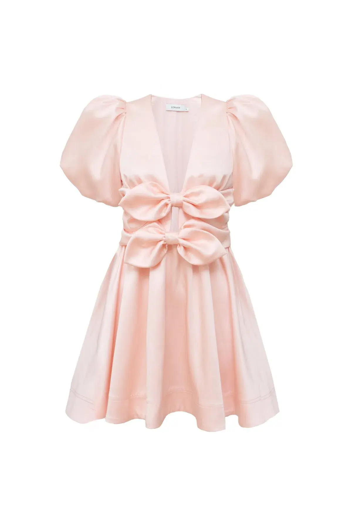 Lovaan Devon Mini Dress Pink Size 8 - Image 6
