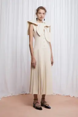 Lovaan Elly Dress Butter Size 12 for rent on The Volte - image 4