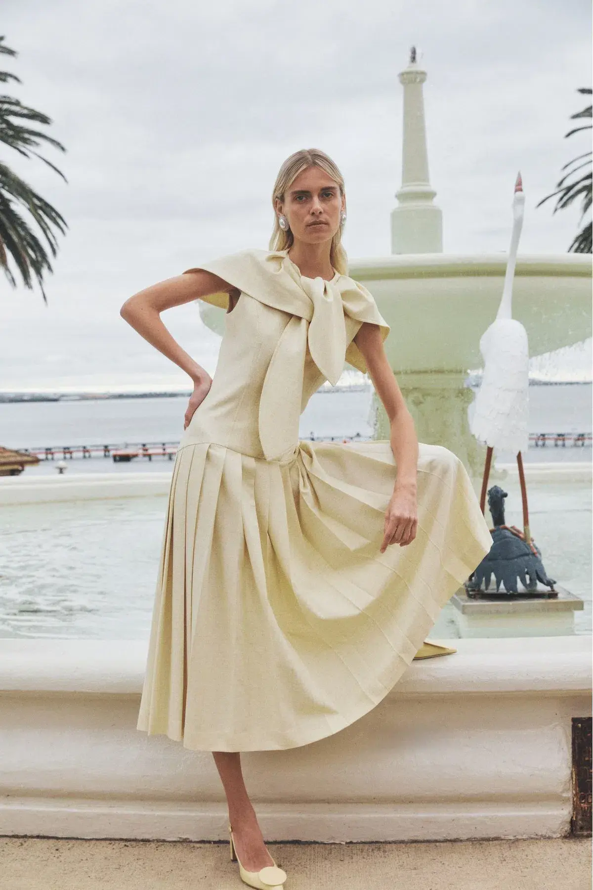 Lovaan Elly Dress Butter Size 12 - Image 6