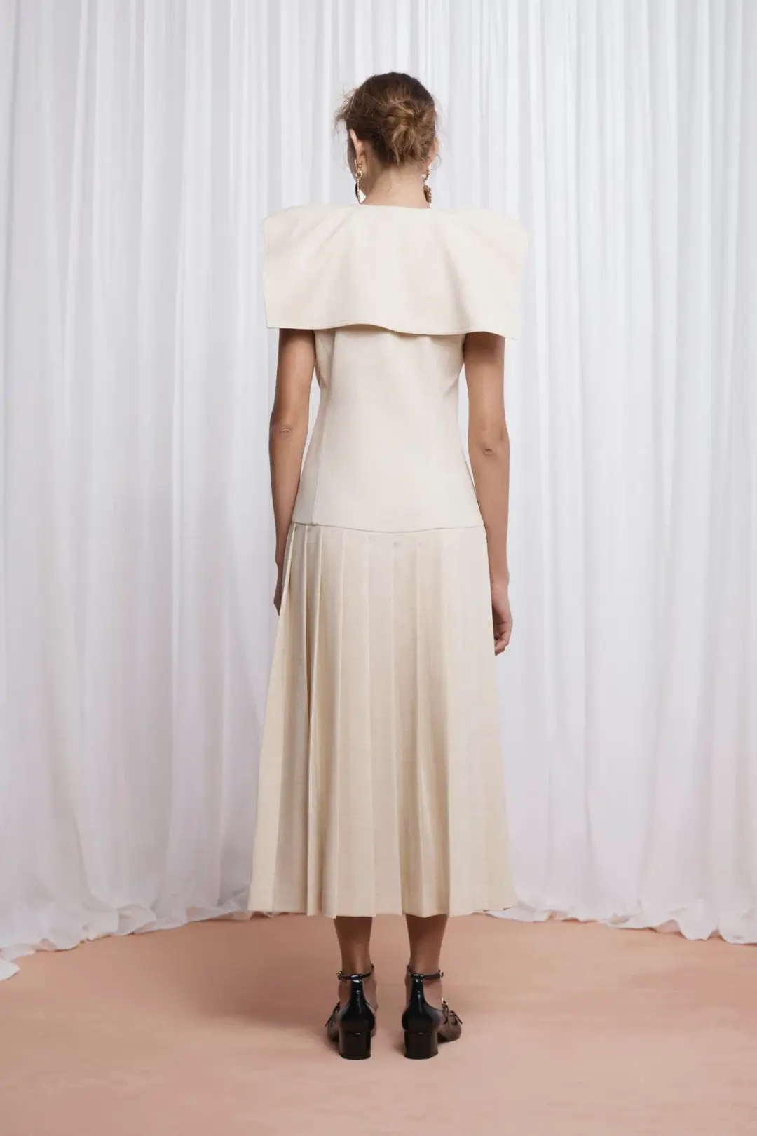 Lovaan Elly Dress Butter Size 12 for rent on The Volte - main image