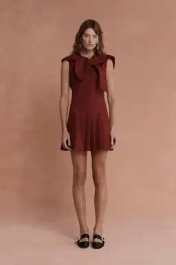 Lovaan Elly Mini Dress Garnet Size 12 for rent on The Volte - image 1