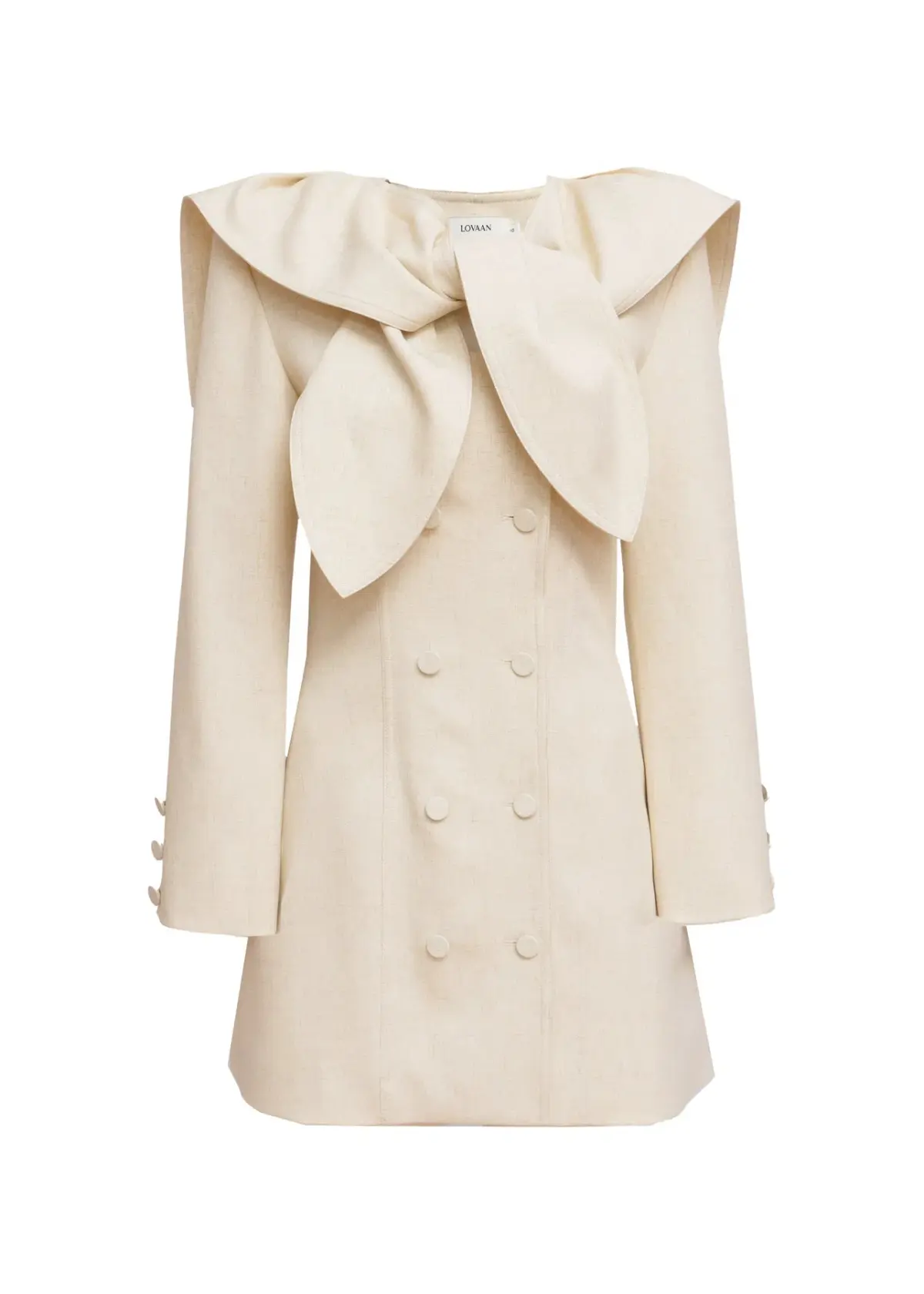 Lovaan Evelyn Dress Meringue Size 6 - Image 7