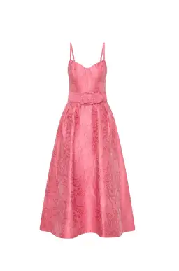 Rebecca Vallance Petra Midi Dress size 10 for rent on The Volte - image 5