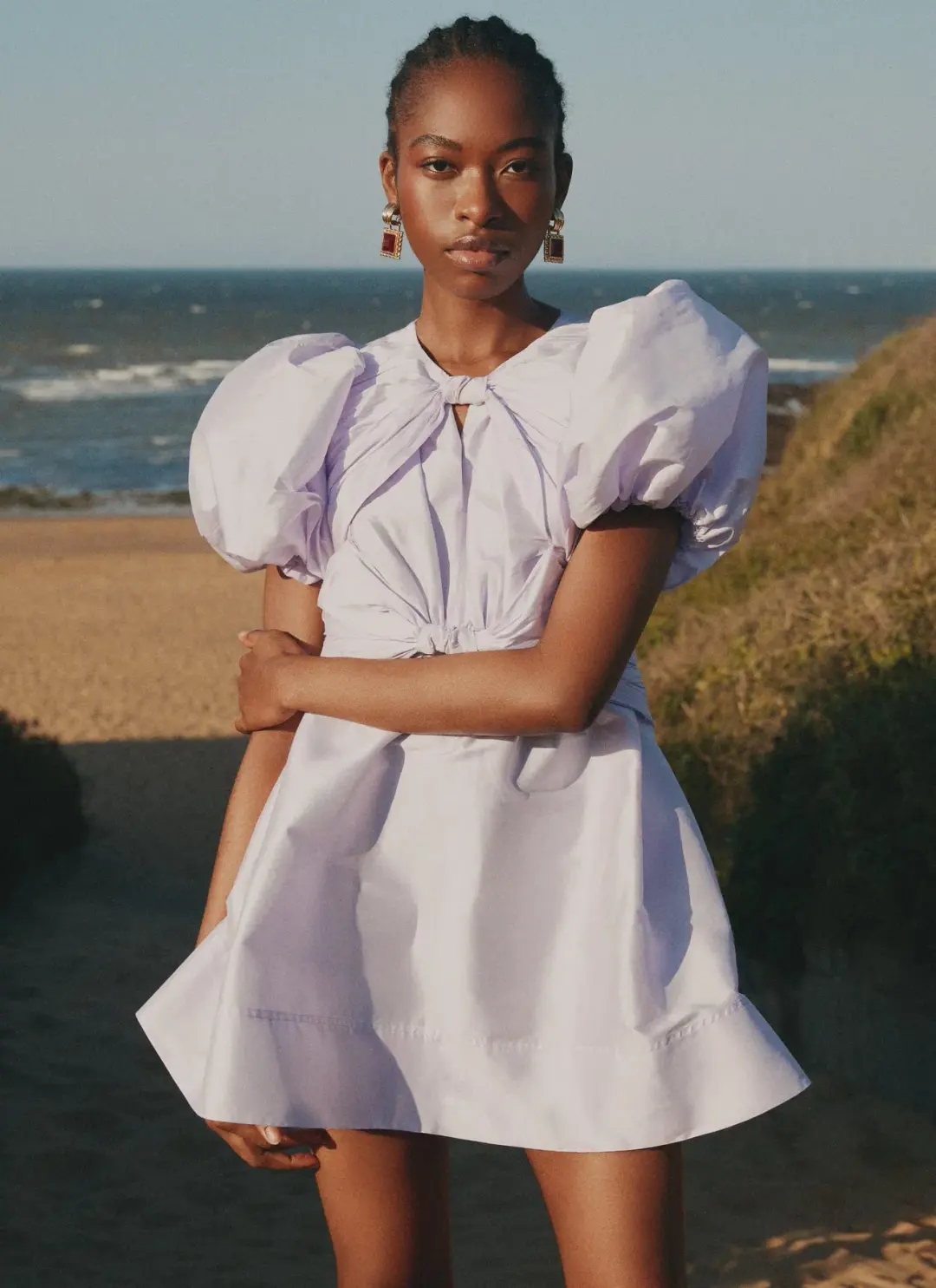 Lovaan Iris Dress Lilac Size 10 for rent on The Volte - main image