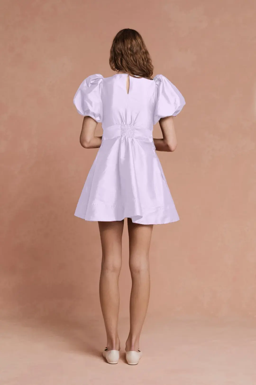 Lovaan Iris Dress Lilac Size 12 for rent on The Volte - main image