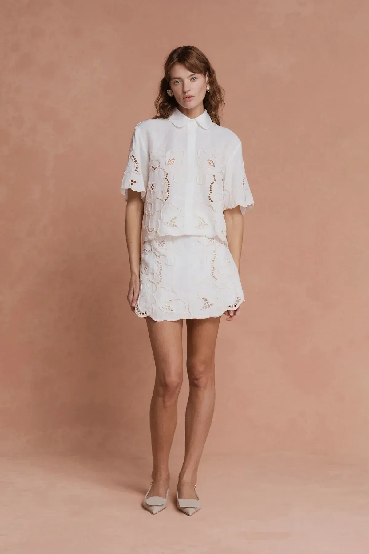 Lovaan Milicent Top White Size 8 - Image 4