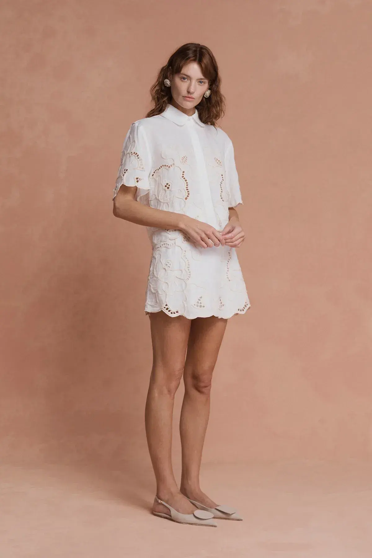 Lovaan Milicent Top White Size 14 - Image 1