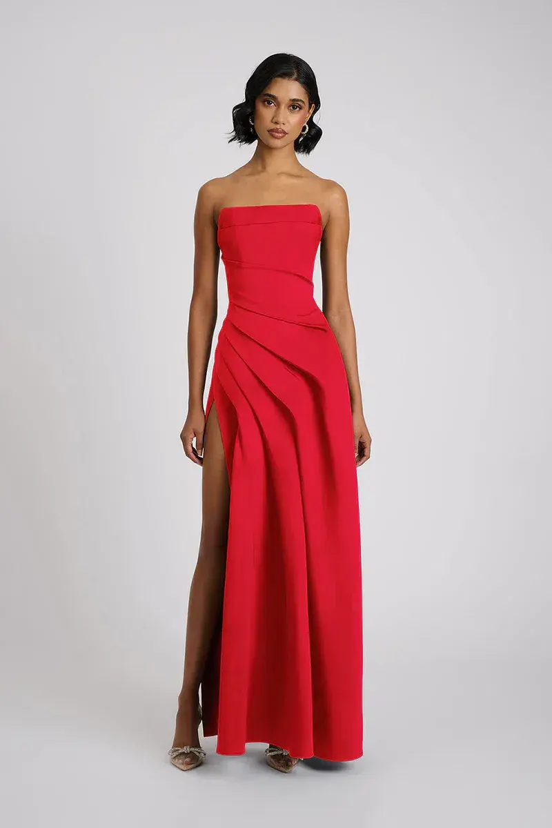 ELIYA THE LABEL Deanna Gown | Red XS - Image 1
