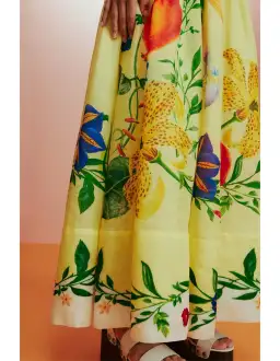 ALEMAIS Dahlia Halter Gown Yellow Size 10 AU for rent on The Volte - image 23