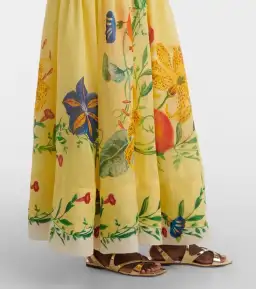 ALEMAIS Dahlia Halter Gown Yellow Size 10 AU for rent on The Volte - image 5