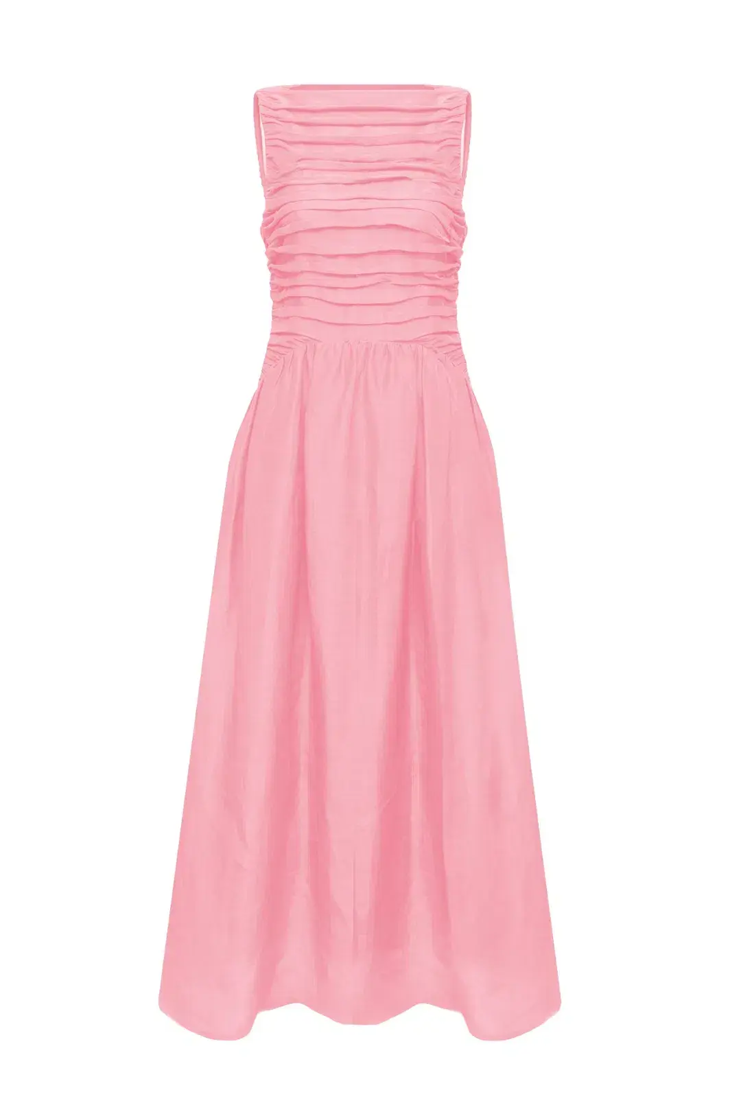 Lovaan Val Dress Sherbert Pink Size 10 - Image 4