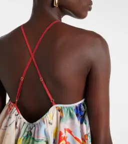 ALEMAIS La Charrasca Halter Mini Dress Multi Size 10 AU for rent on The Volte - image 5