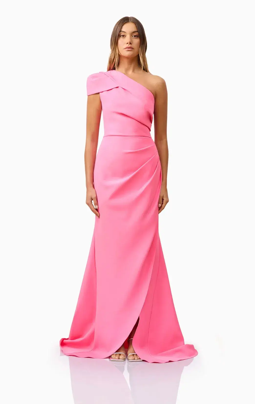 Elliatt Klara One Shoulder Gown in Pink XXL/AU 16 - Image 1