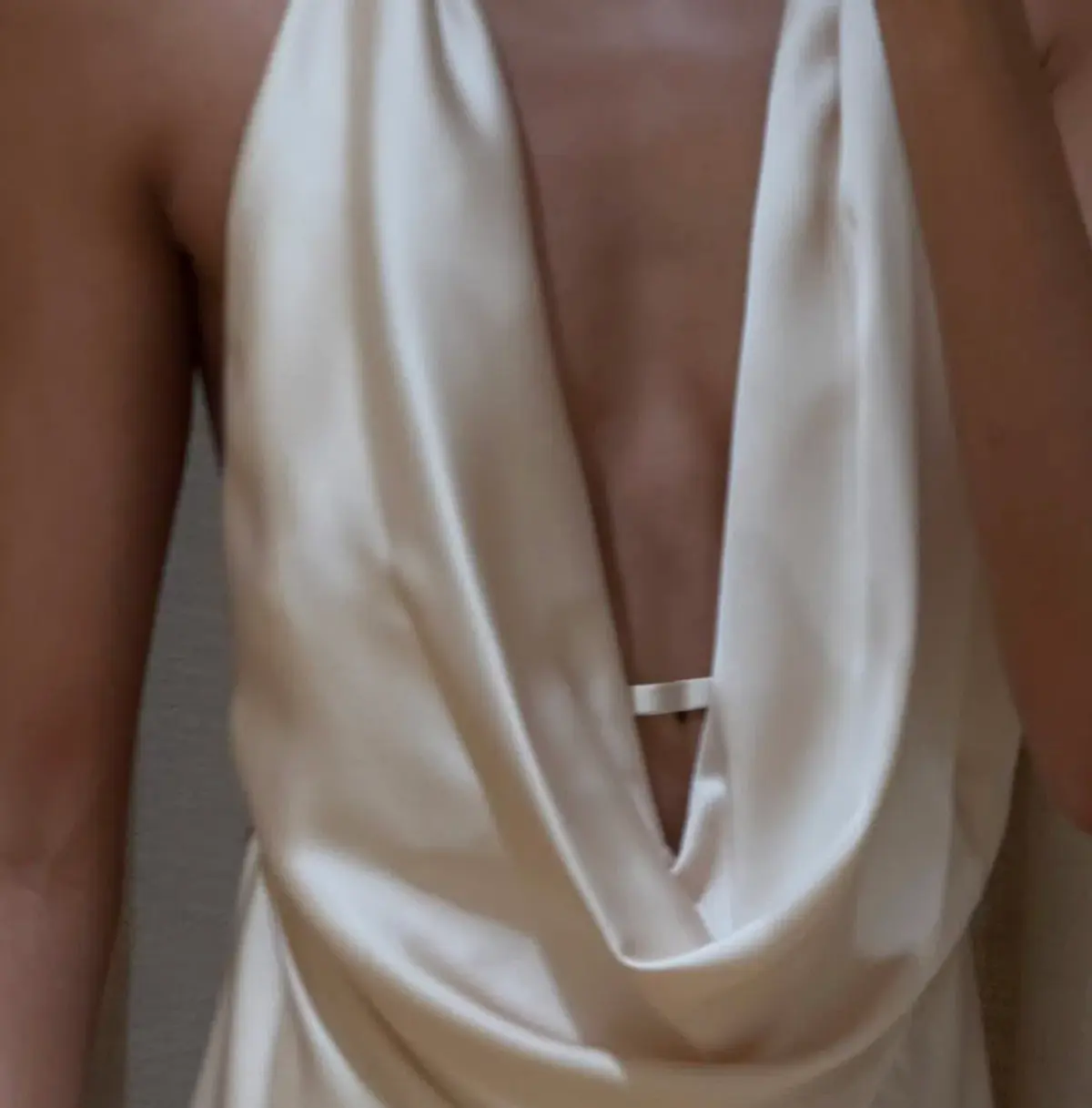 Manning Cartell Charmed Cowl Slip Dress Champagne Size AU 6 - Image 2