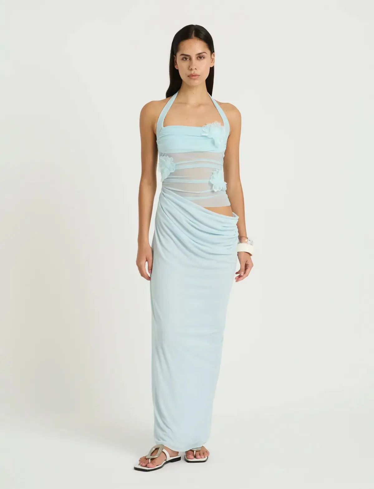 Benni FLORENCE maxi dress fresh mint size 8 - Image 1