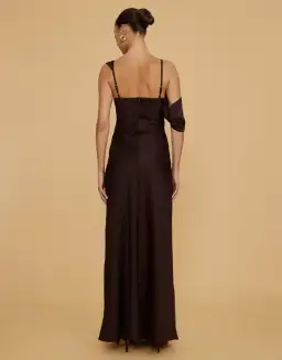 Chancery Summer Dress - chocolate- size 6/8 for rent on The Volte - image 2