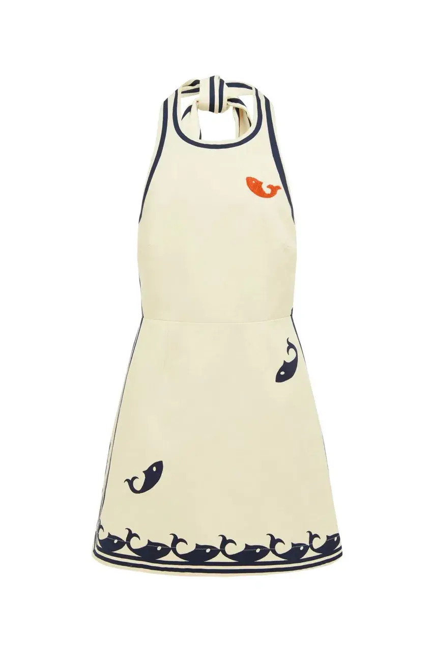 ALEMAIS Marine Mini Dress Cream 10 AU - Image 14