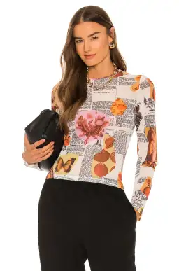 Miaou Botanica Mesh long sleep top size S for rent on The Volte - image 3