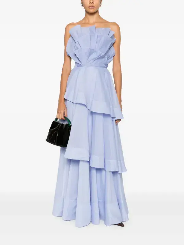 Aje Selestia Gown in Pale Blue - Image 2