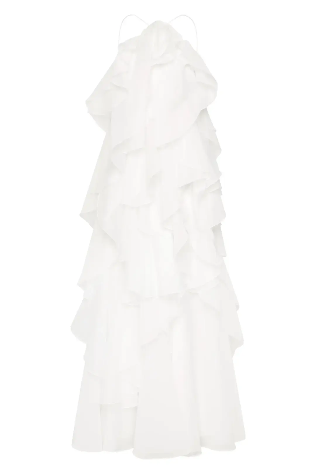 Aje Pandorea Maxi Dress in White for rent on The Volte - main image
