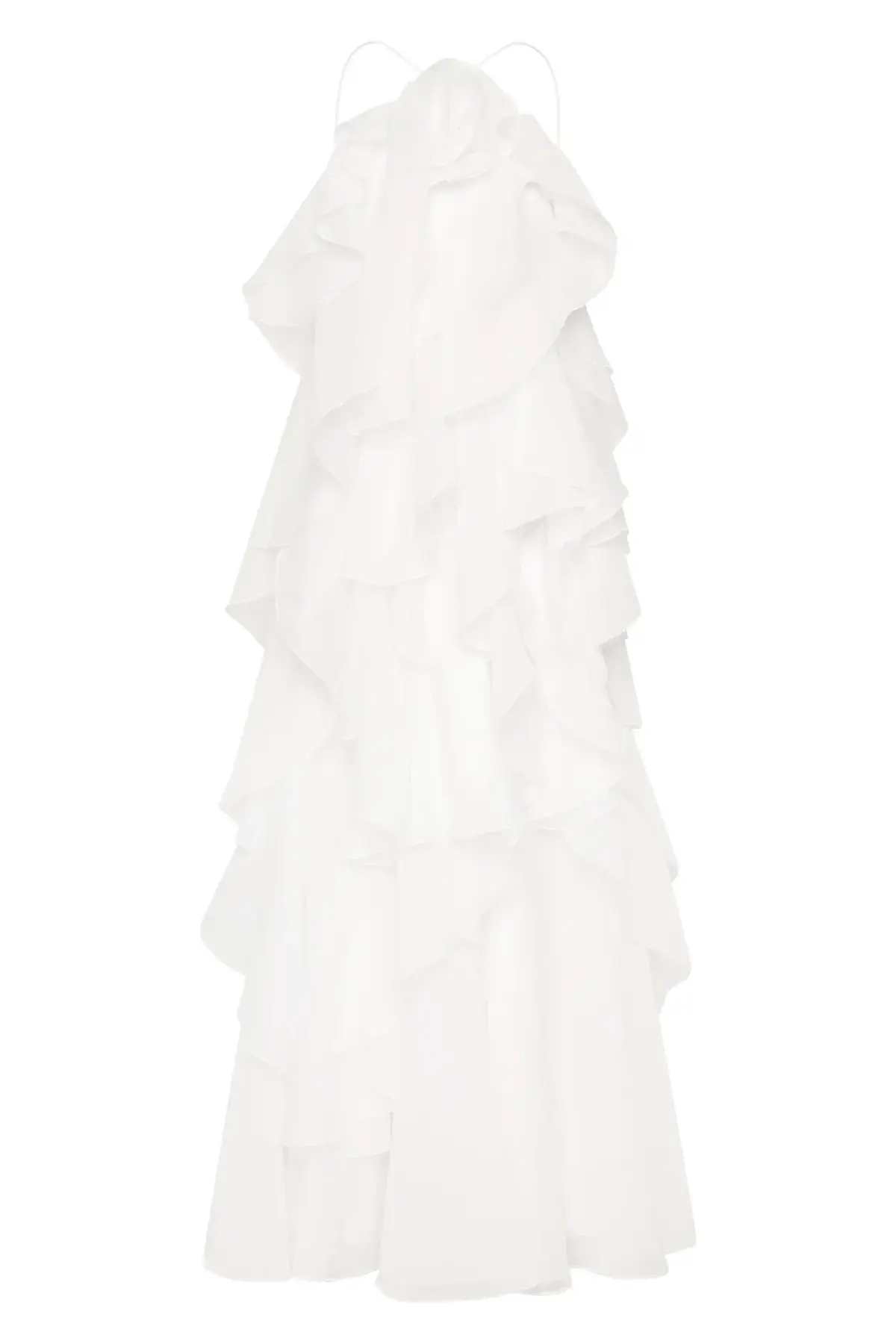 Aje Pandorea Maxi Dress in White - Image 11