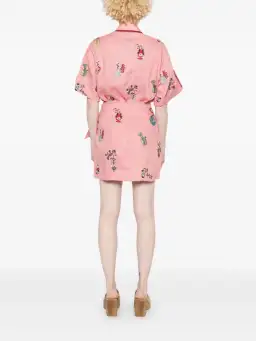 ALEMAIS Timmy Embroidered Shirt & Sarong Skirt Pink Size 10 AU for rent on The Volte - image 12