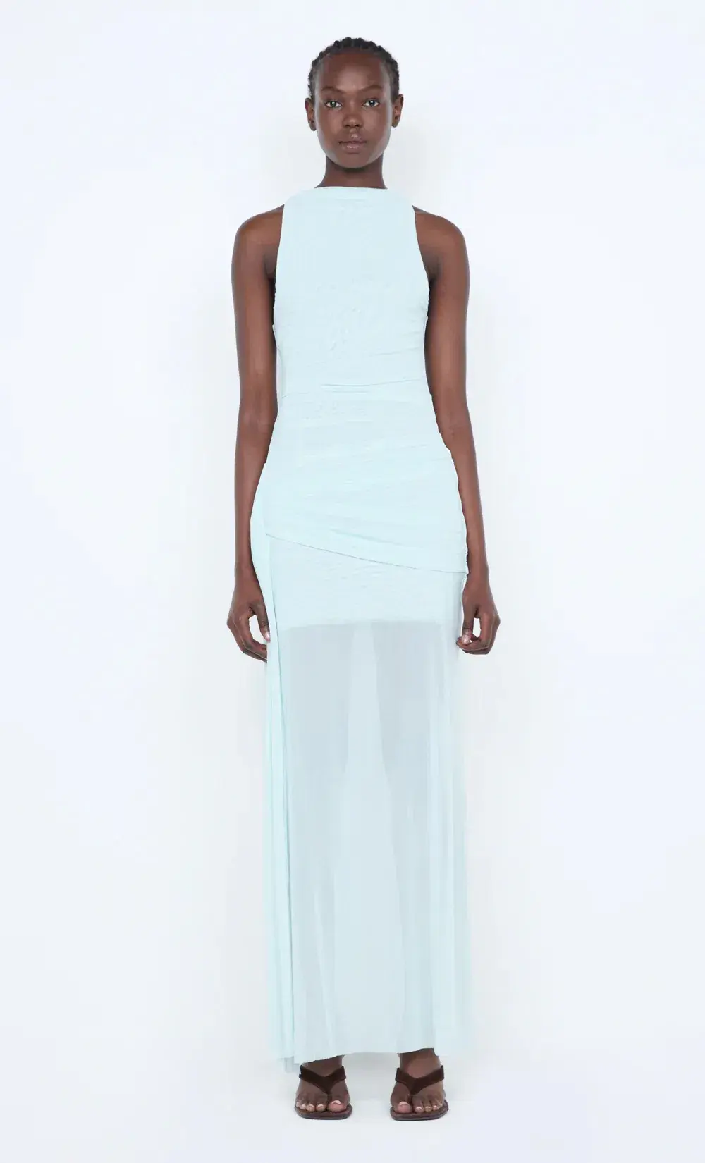 BEC & BRIDGE SPEARMINT BLAINE DRAPE MAXI DRESS - Image 1