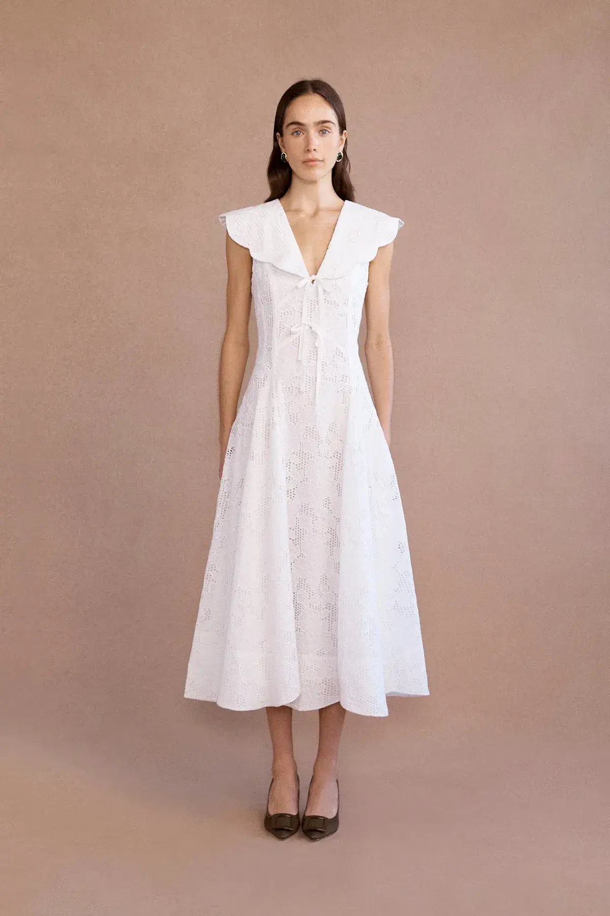 Lovaan Rhia Dress White Size 12 - Image 1