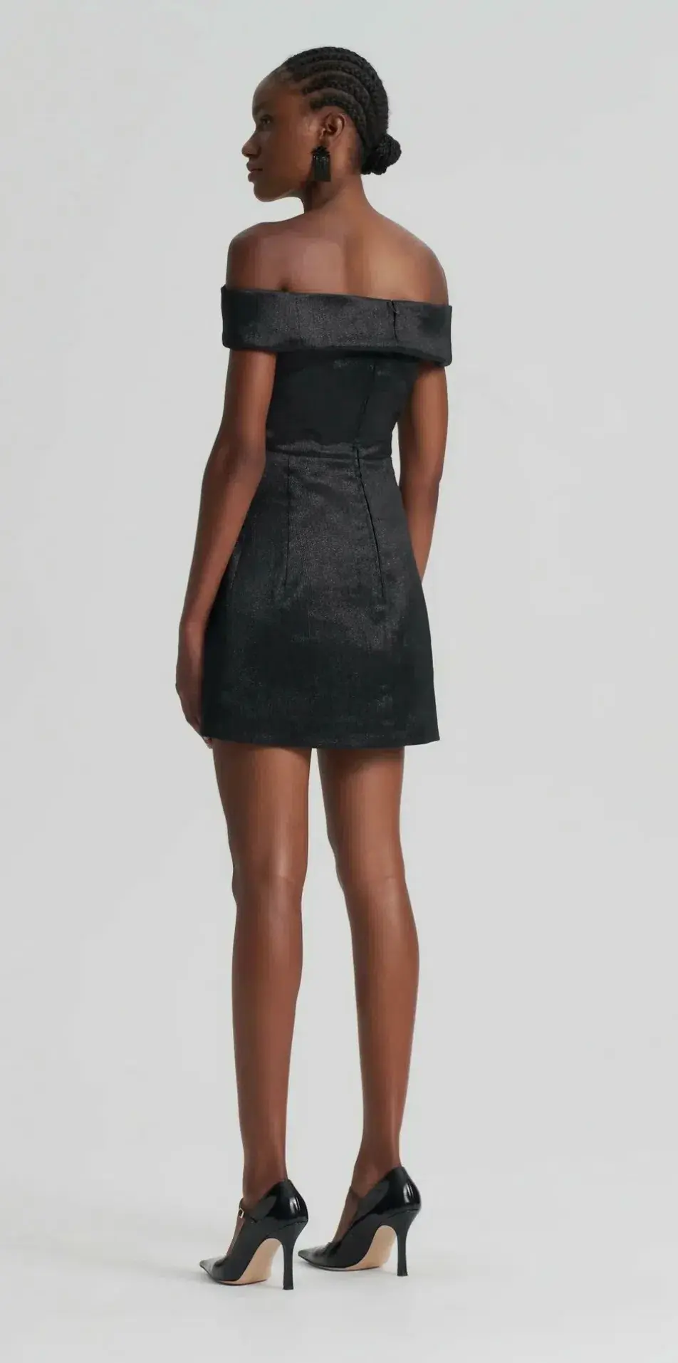 SCANLAN THEODORE TINSEL MINI DRESS SIZE 10 for rent on The Volte - main image