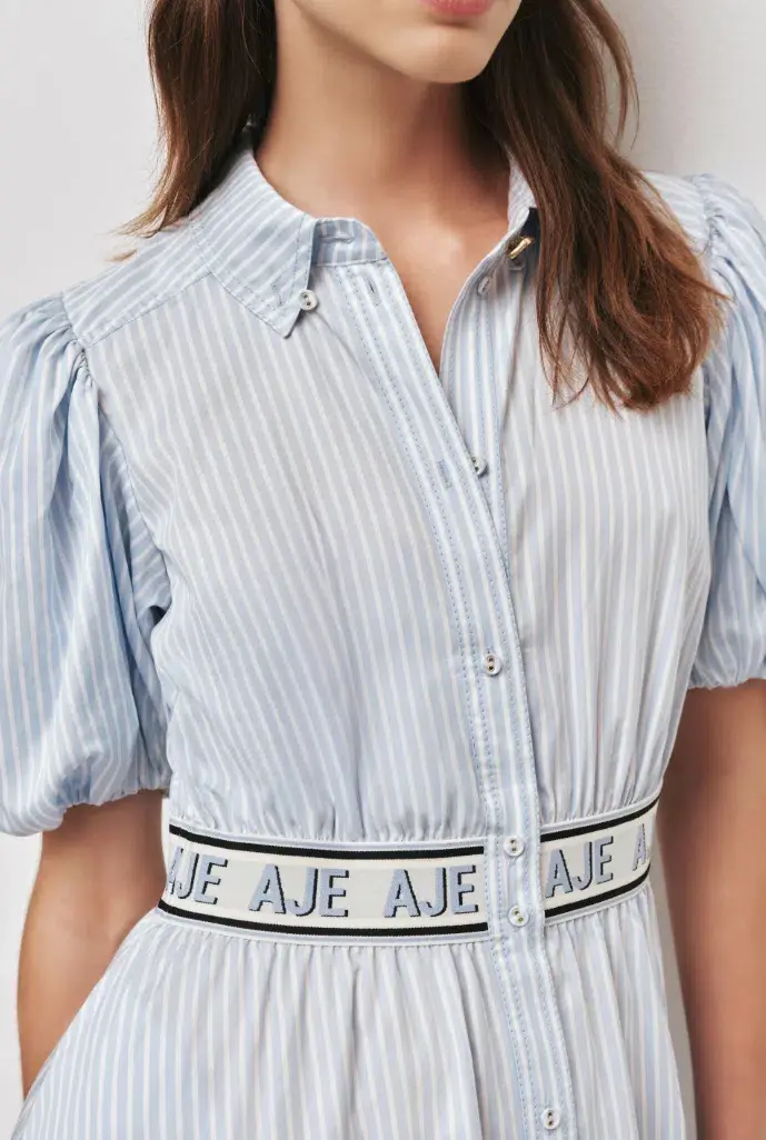 AJE Harling Logo Midi Dress 6 - Image 4