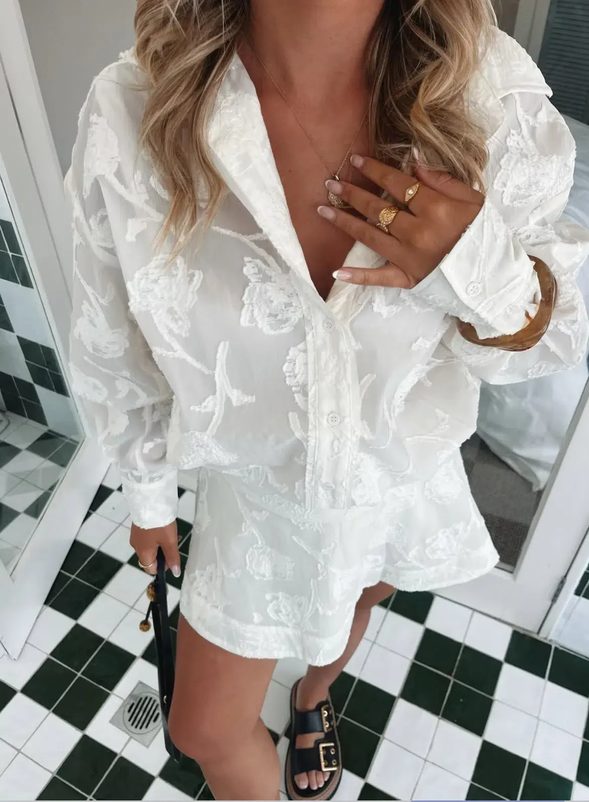 Dissh Azalea Set Off White Size XS - Image 1