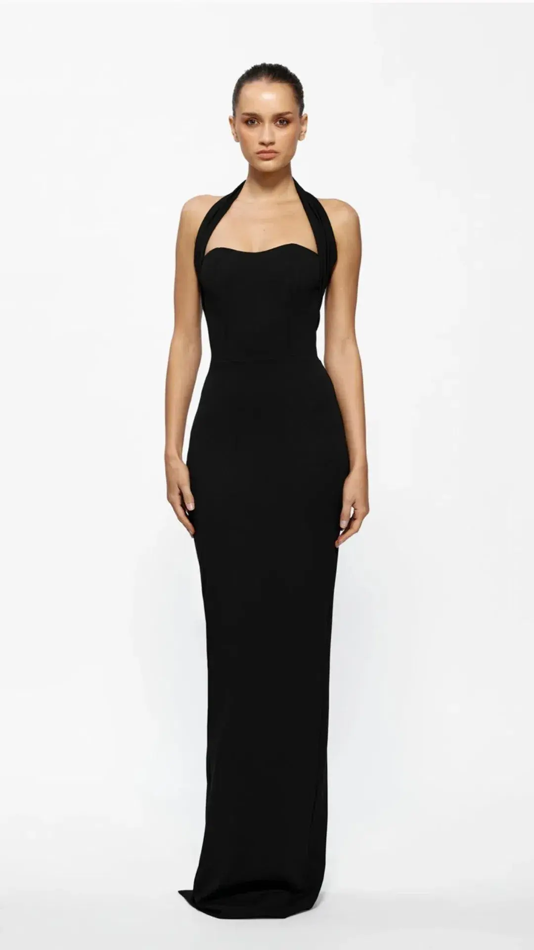 Effie Kats Marian Gown Black Size S (8) - Image 1