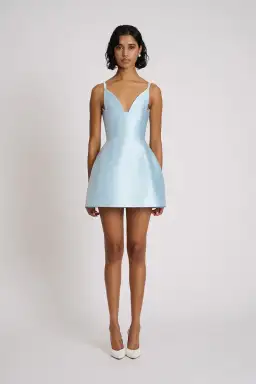 Eliya the Label Kristian Mini Dress Blue Size S / AU 8