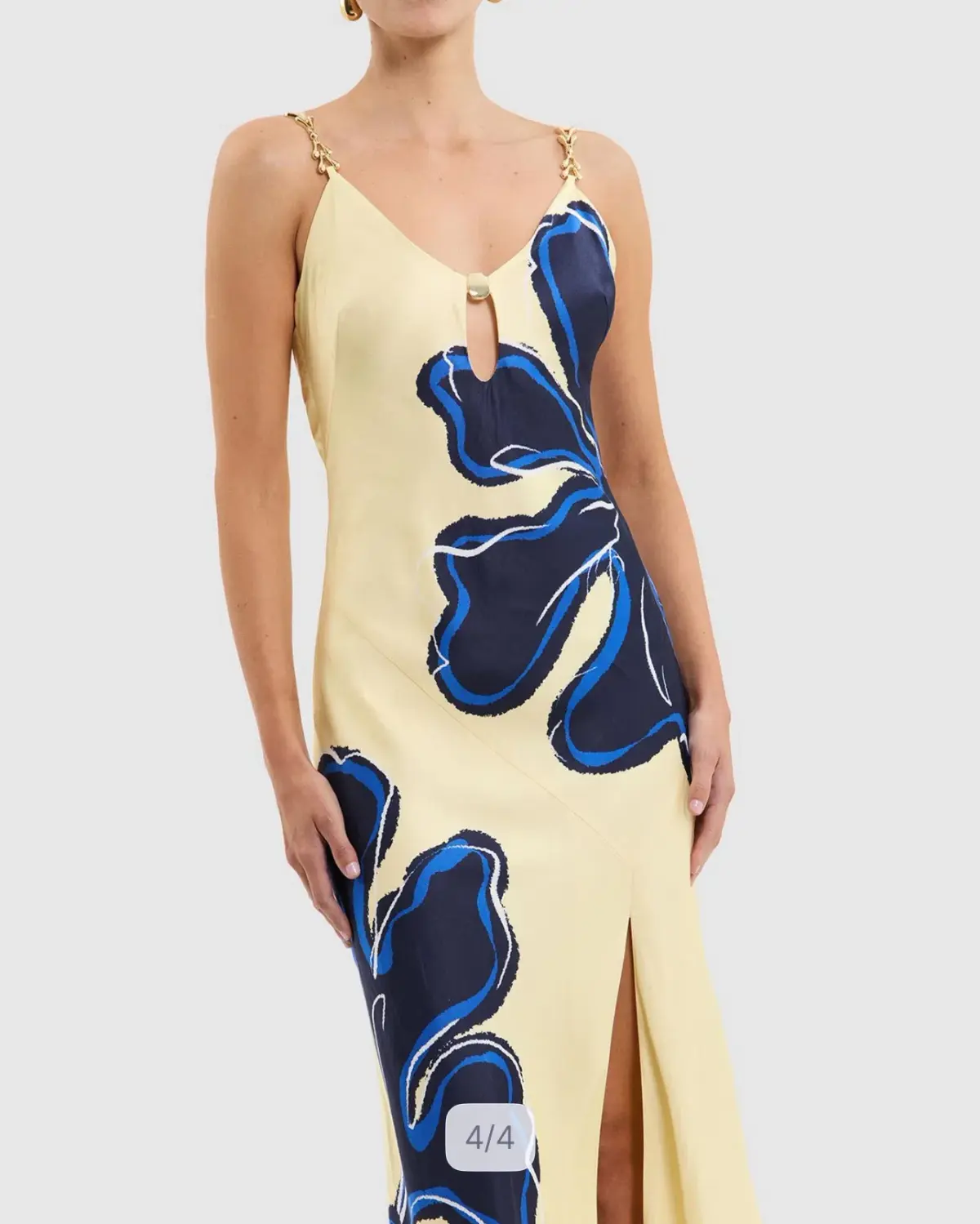 Indigo Bloom Maxi Dress - Image 4
