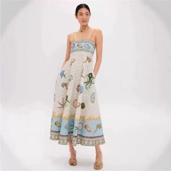 Alemais Bath house Sundress size 14 - Image 2