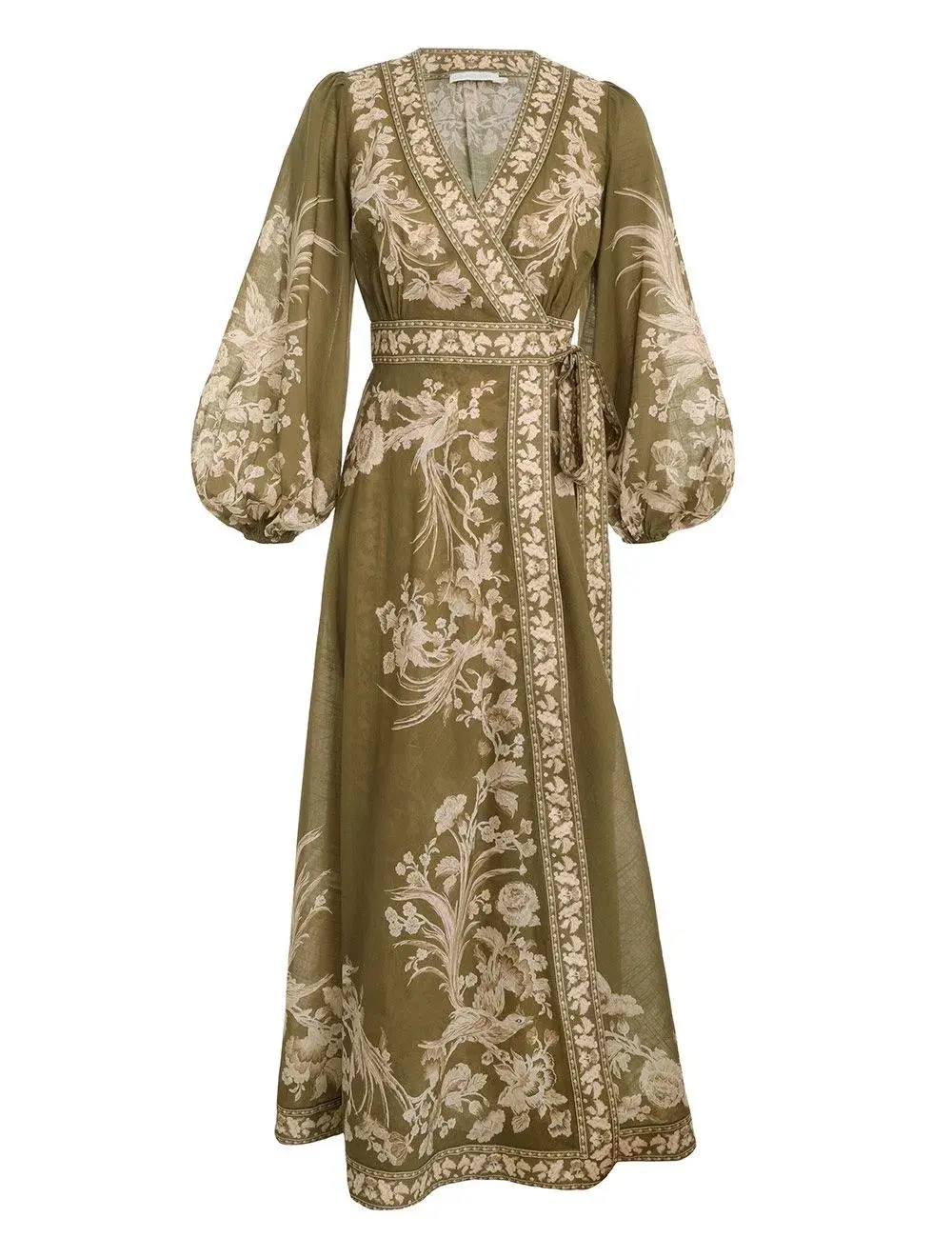 Zimmermann Anneke wrap midi dress size 4 / aus 16 - Image 2