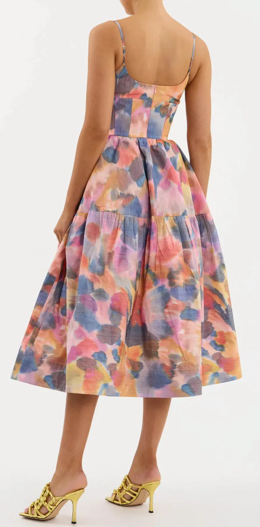 Rebecca Vallance Amaya Midi Dress Size 14 - Image 3