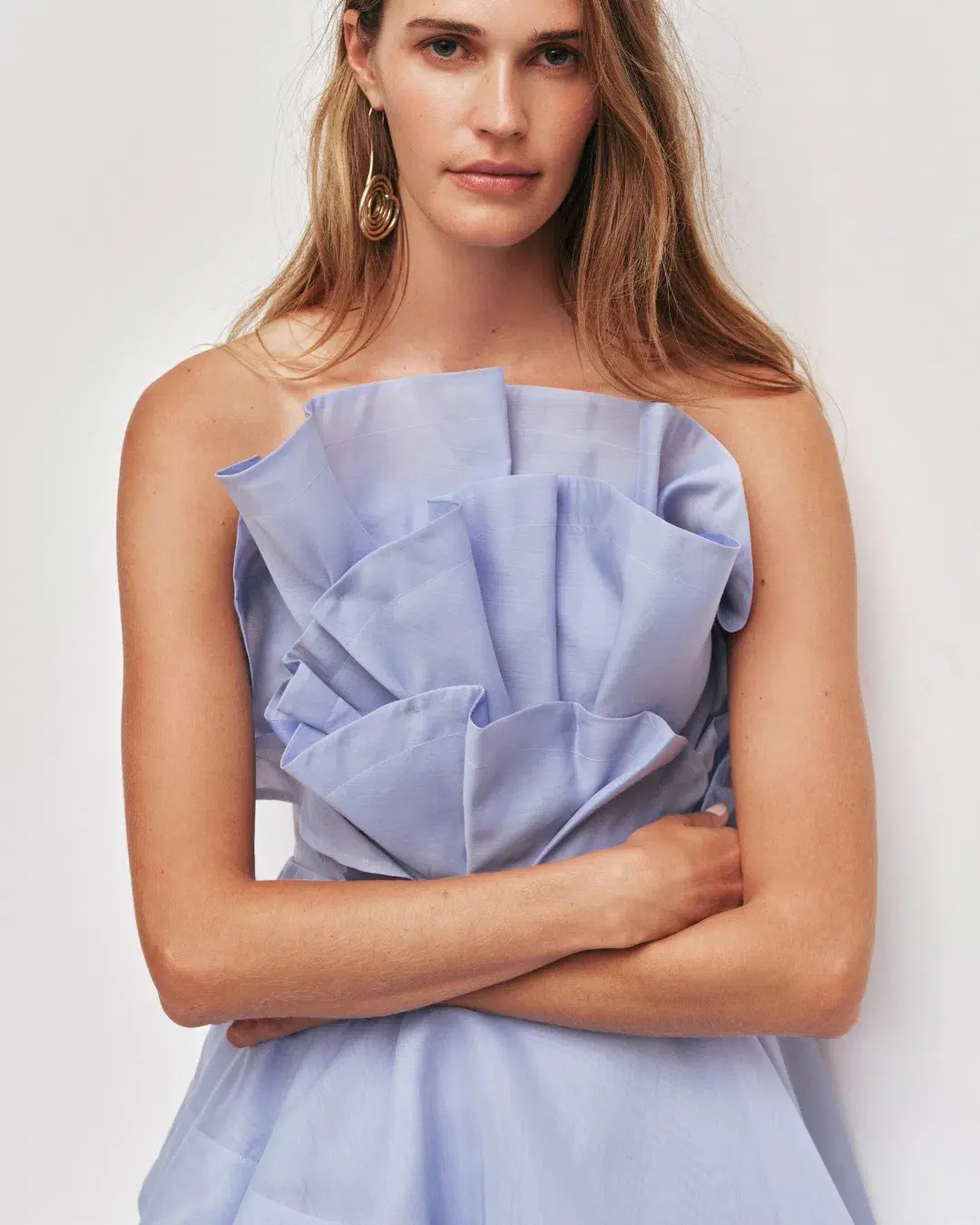 AJE | Selestia Gown | Pale Blue | Size 8 - Image 3