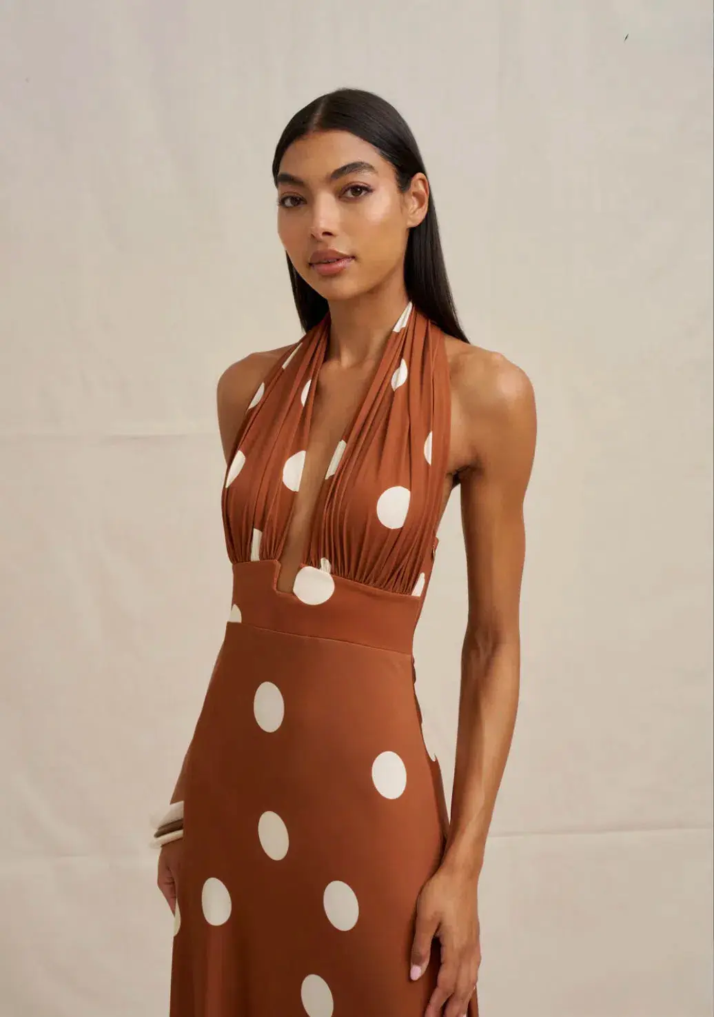 By Johnny PALOMA POLKA ANKLE DRESS Size 8 - Image 2