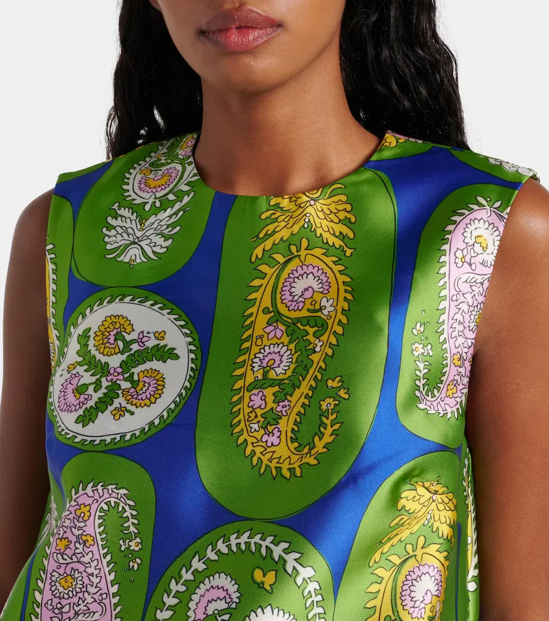 Alémais Gina Mini Dress Print Size 6 - Image 2