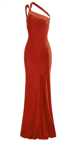 Arcina Ori Monique Dress Rust Red Size Small/8 for rent on The Volte - image 3