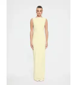 Effie Kats Verona Gown Lemon Size XS/AU 6
