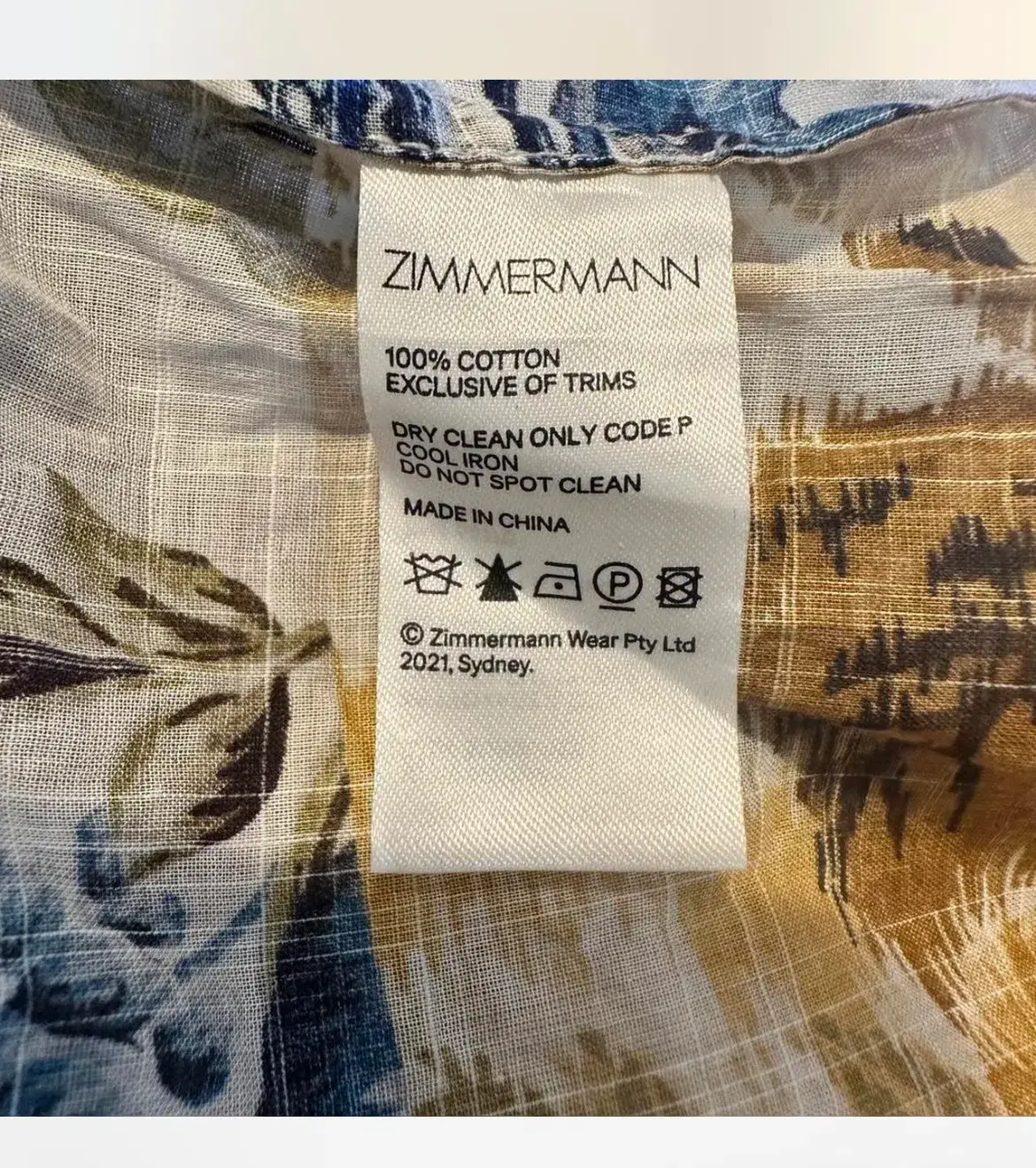 Zimmerman Alaine cut out mini dress size 0 - Image 5