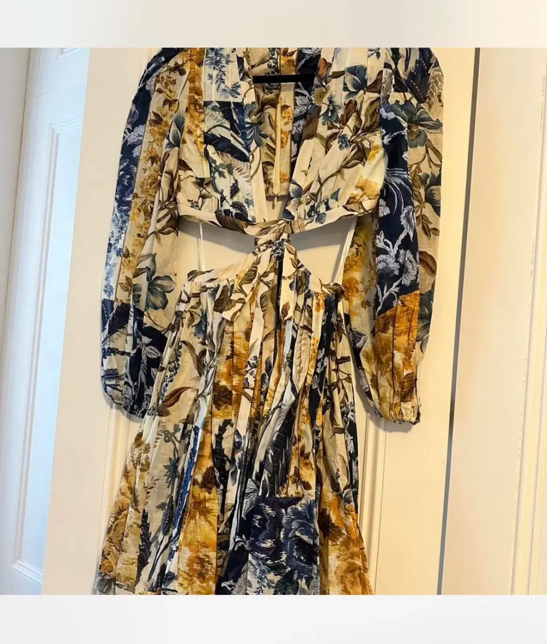 Zimmerman Alaine cut out mini dress size 0 for rent on The Volte - main image