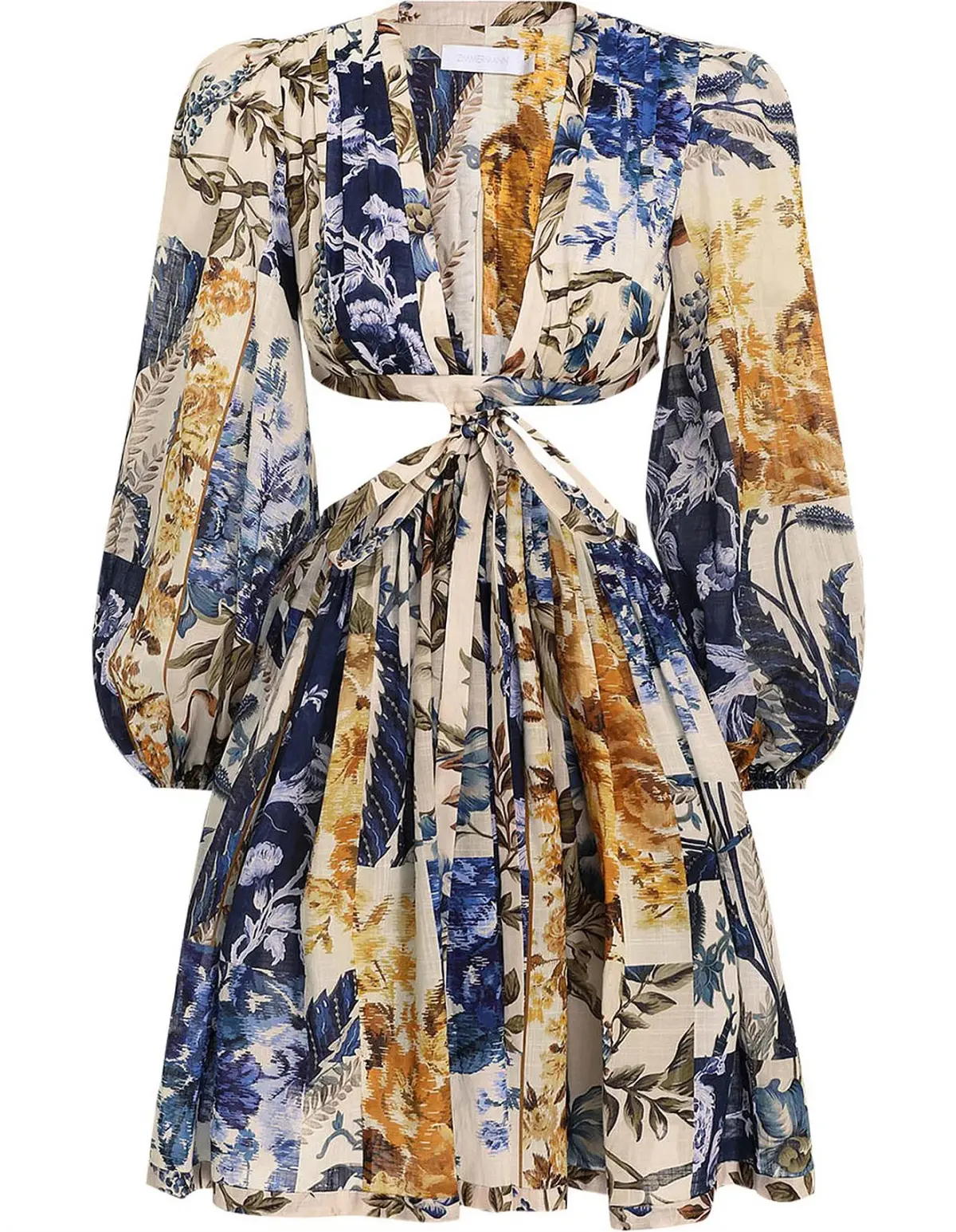 Zimmerman Alaine cut out mini dress size 0 - Image 3