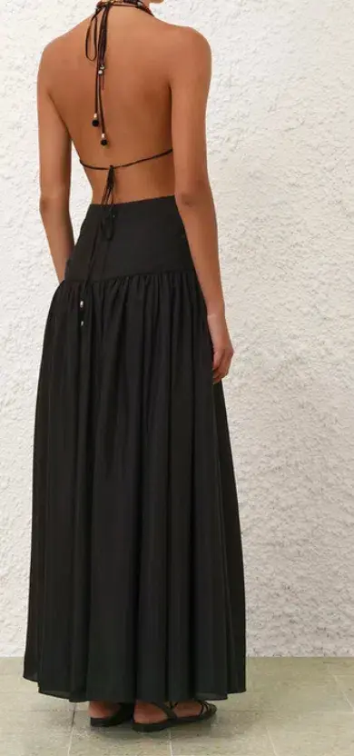 Rhiannon Plunge Halter Maxi ZIMMERMANN - Image 3