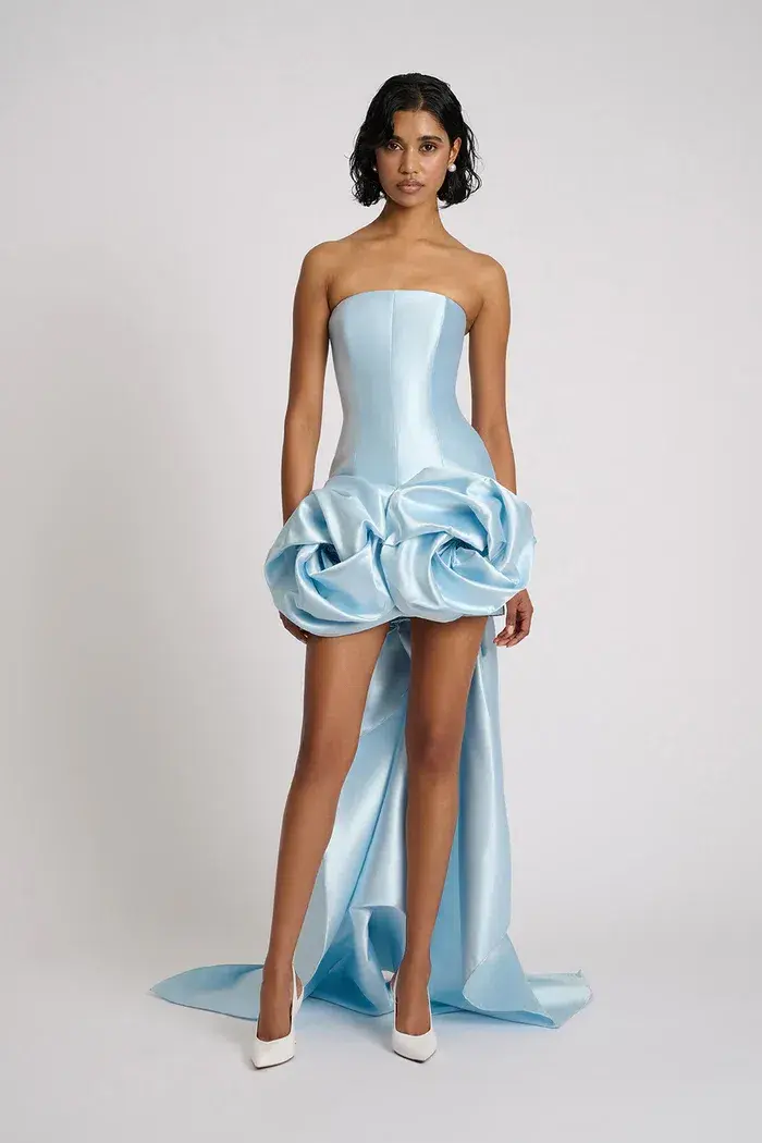 ELIYA THE LABEL Chloe Dress | Ice Blue Size M - Image 1