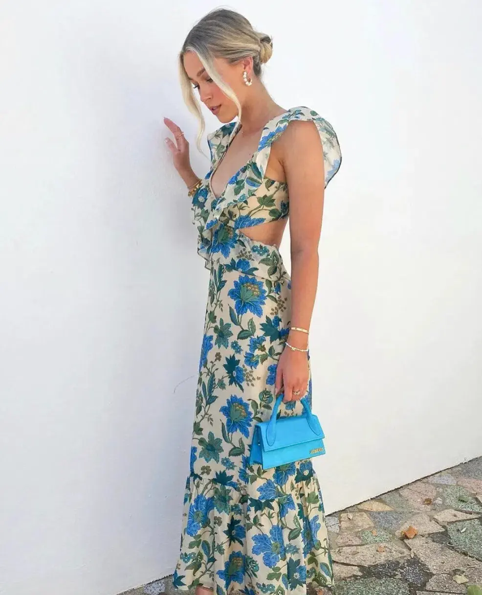 Celia Frill Midi - Image 3