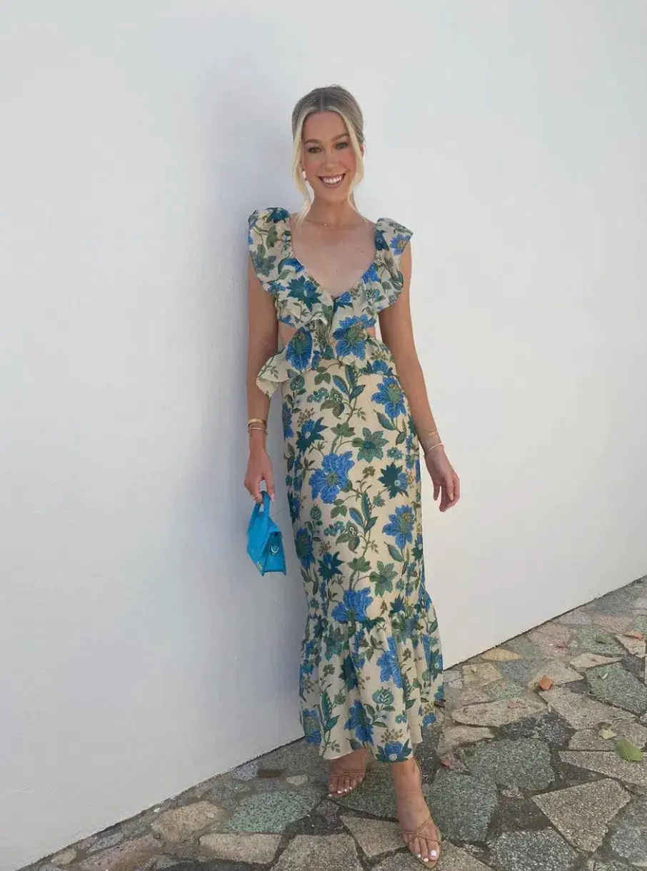 Celia Frill Midi - Image 1